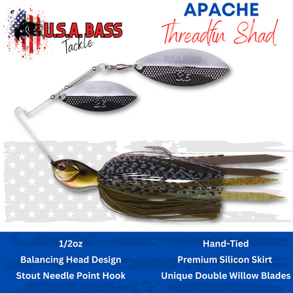 Apache Attack Spinnerbait - Power Gill