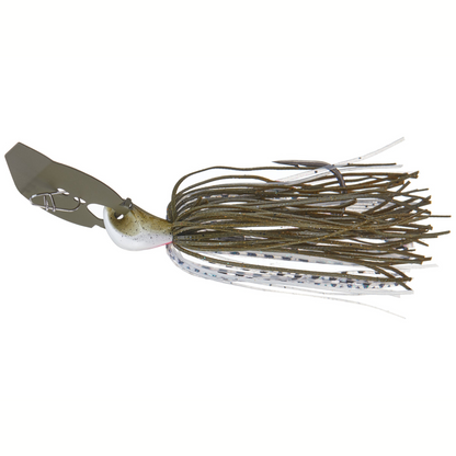 Tomcat Bladed Jig - Green Pumpkin Shad