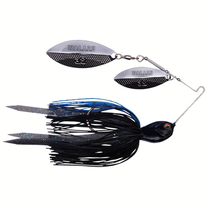 Apache Attack Spinnerbait - Black & Blue