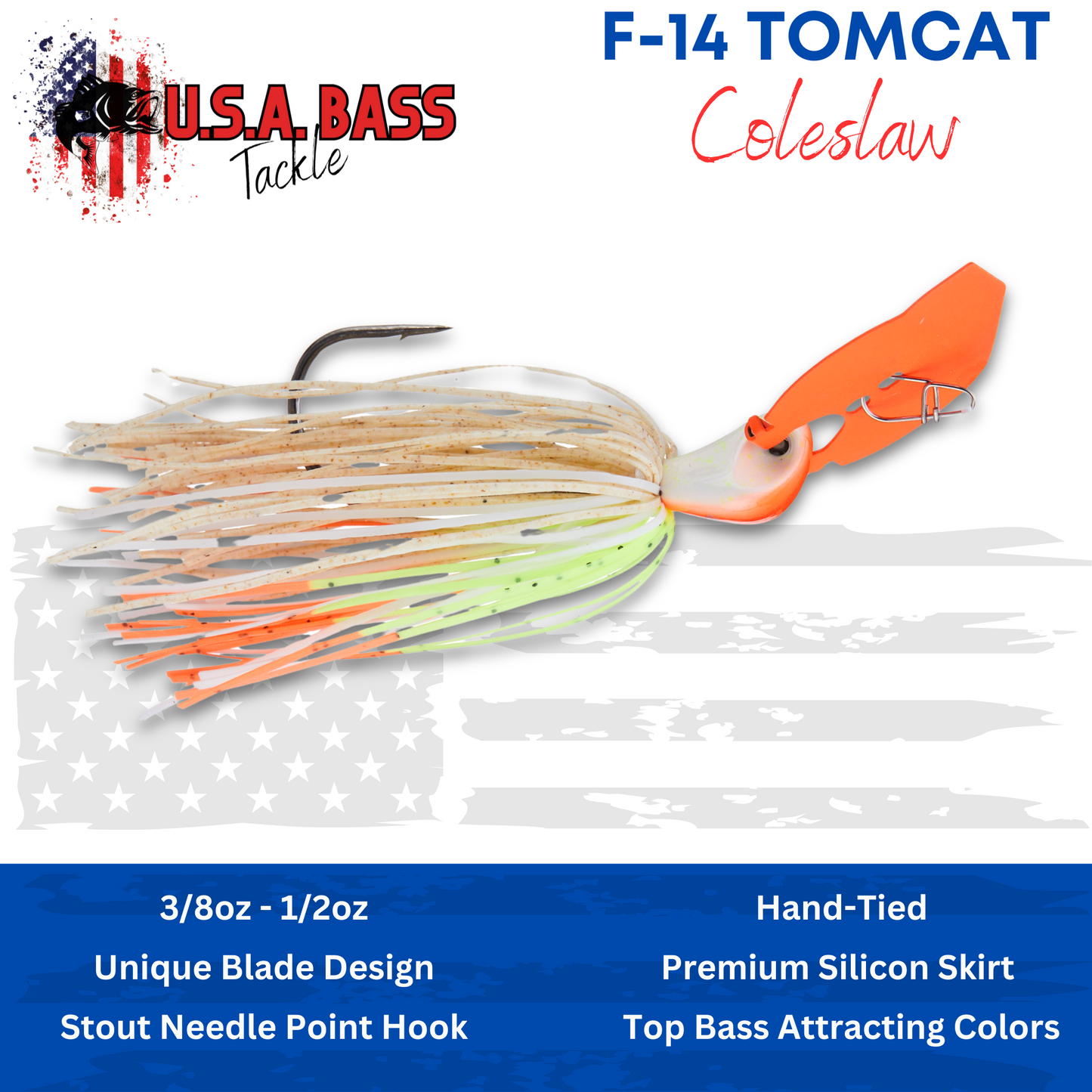 Tomcat Bladed Jig - Cole Slaw