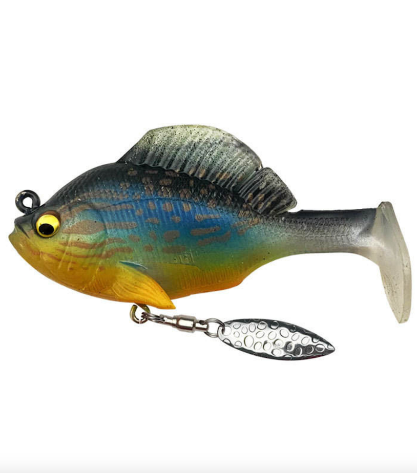 Hand Poured Underspin Gill - Pumpkinseed