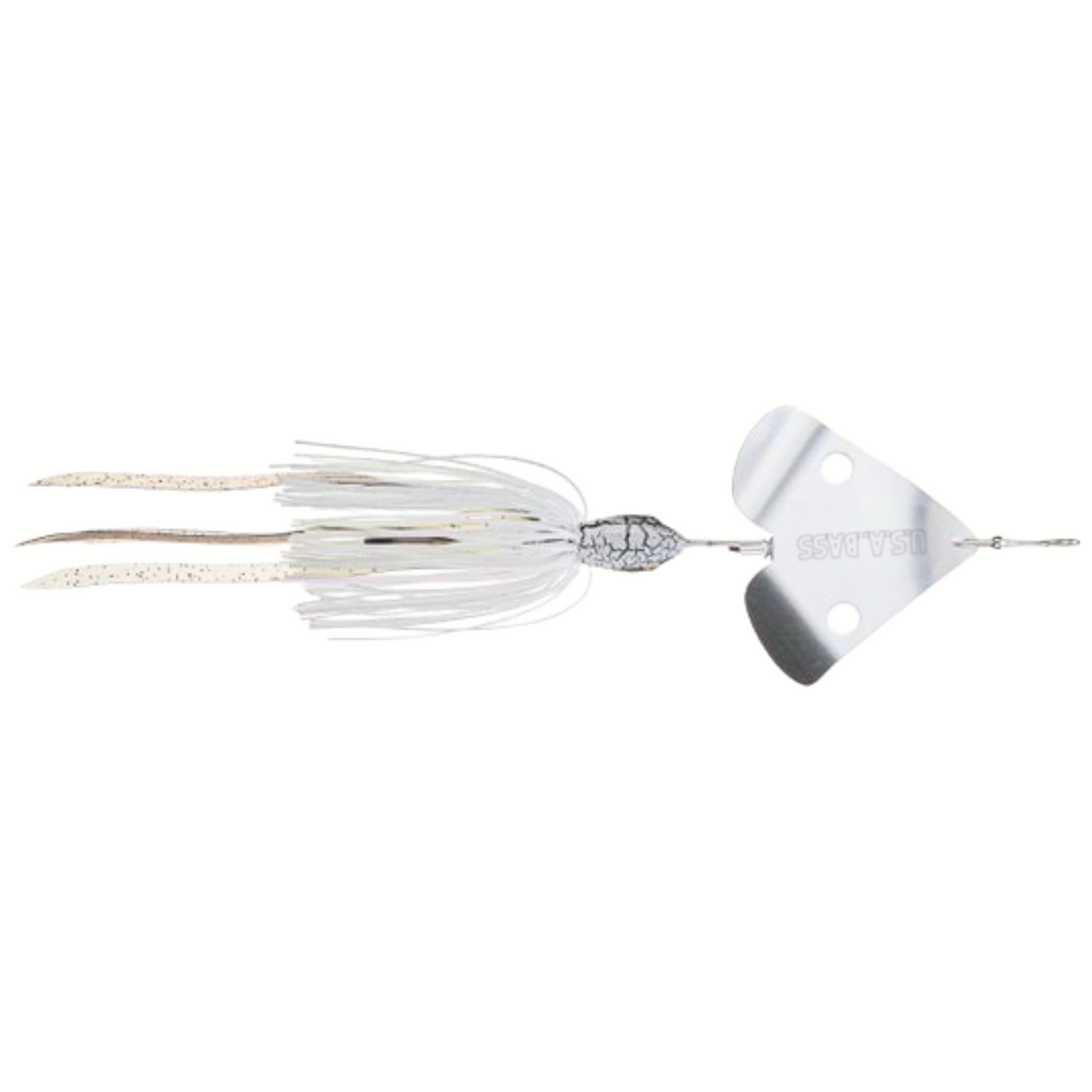 Stiletto Buzzbait - White Knight